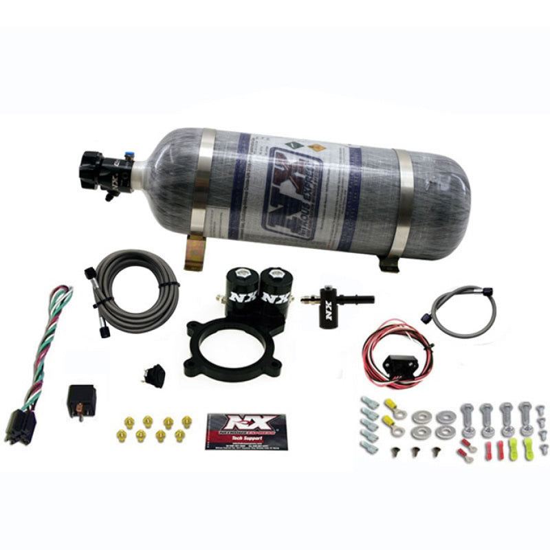Nitrous Express 2014+ GM 5.3L Truck Nitrous Plate Kit (50-250HP) w/Composite Bottle Nitrous Systems Nitrous Express