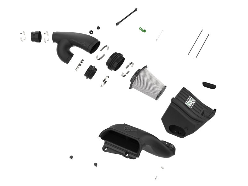 aFe 15-24 Ford F-150 EcoBoost V6 2.7L/3.5L (tt) Quantum Cold Air Intake System w/ Pro DRY S Filter Cold Air Intakes aFe