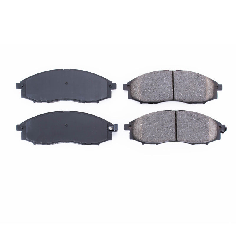 Power Stop 03-04 Nissan Frontier Front Z16 Evolution Ceramic Brake Pads Brake Pads - OE PowerStop
