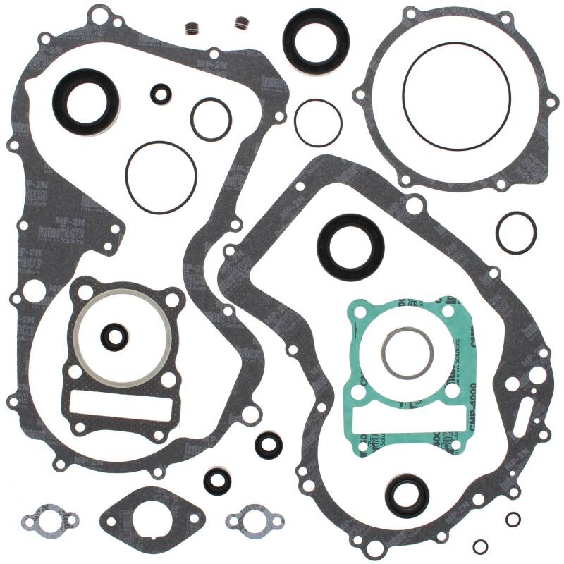Vertex Gaskets 87-98 Suzuki LT-4WD 250 Quad Runner 68.5MM OB Complete Gasket Kit w/ Oil Seals Engine Hardware Vertex Pistons