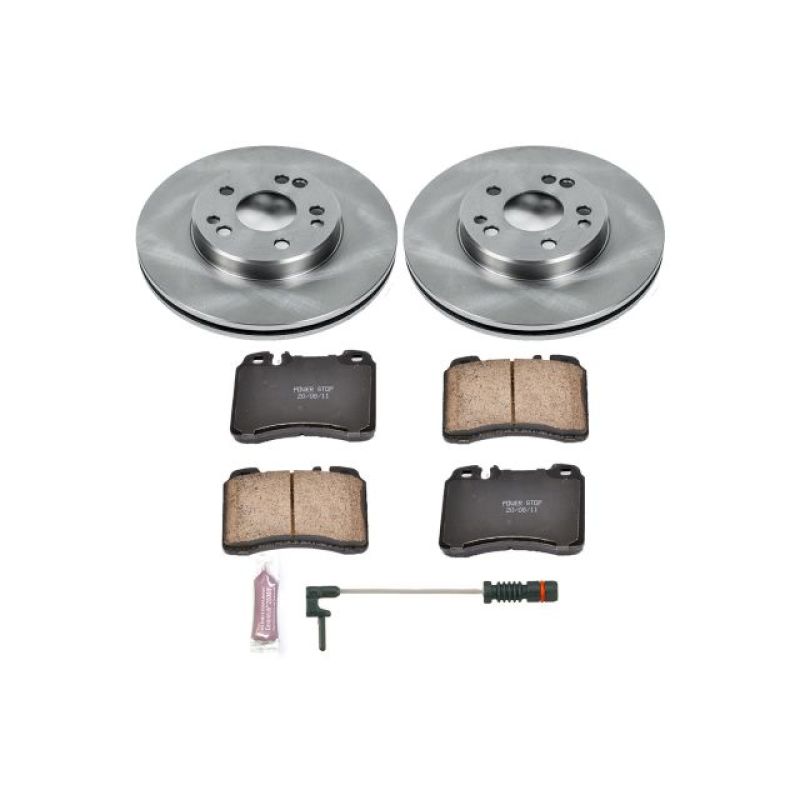 Power Stop 1993 Mercedes-Benz 400E Front Autospecialty Brake Kit Brake Kits - OE PowerStop