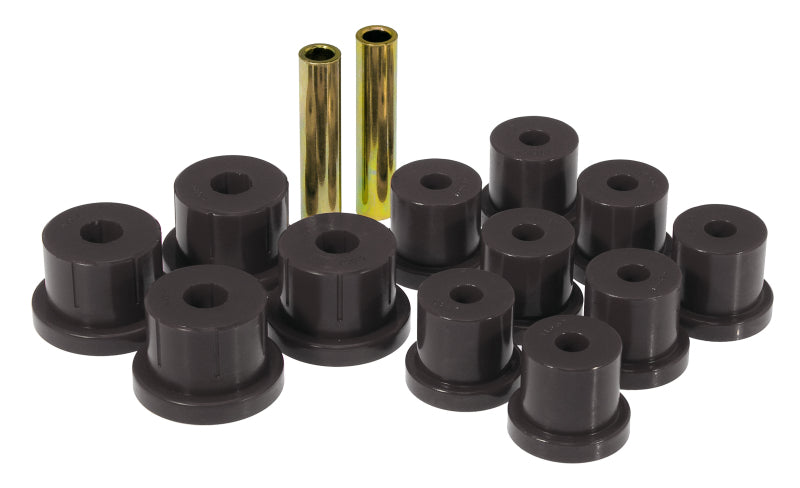 Prothane 67-69 Chevy Camaro Rear Mono Leaf Bushings - Black Bushing Kits Prothane