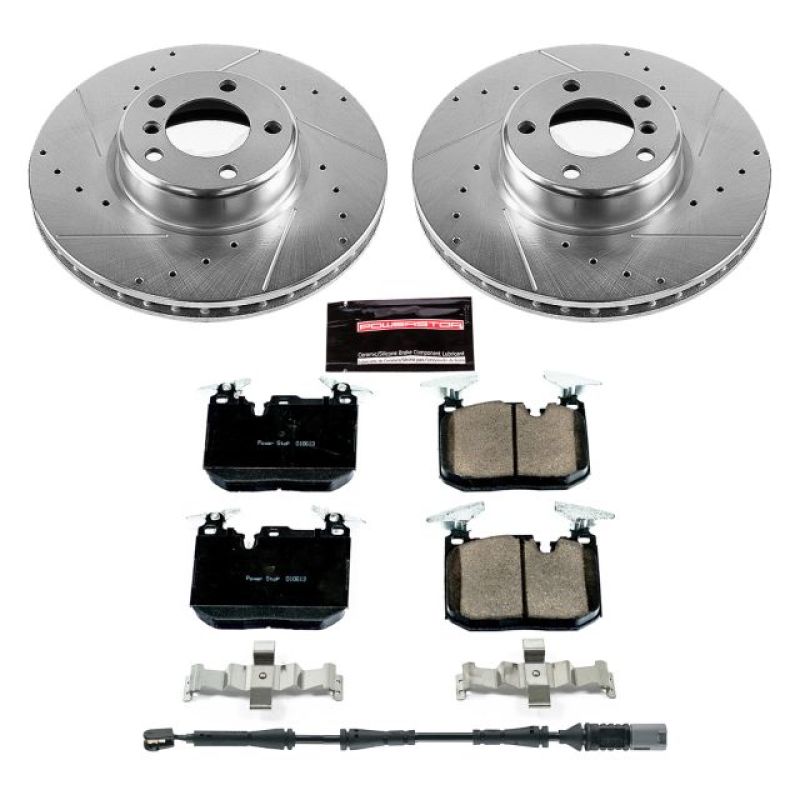 Power Stop 14-16 BMW 228i Front Z23 Evolution Sport Brake Kit Brake Kits - Performance D&S PowerStop