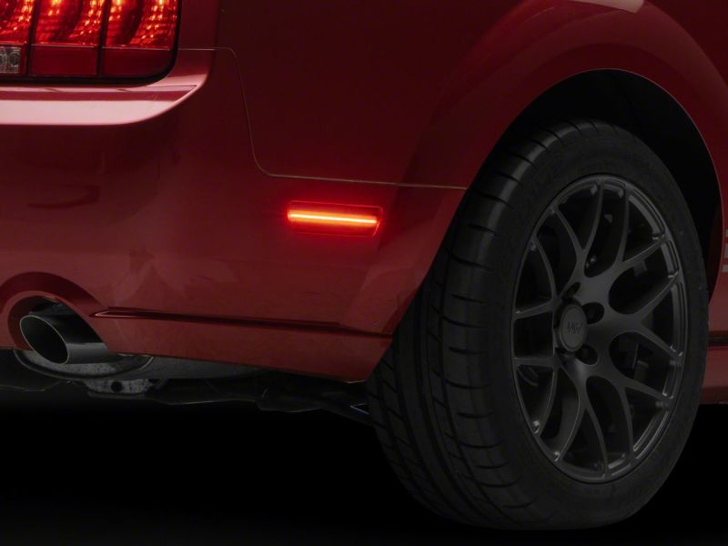 Raxiom 05-09 Ford Mustang Axial Series LED Rear Side Marker Lamp Sidemarkers & Indicators Raxiom