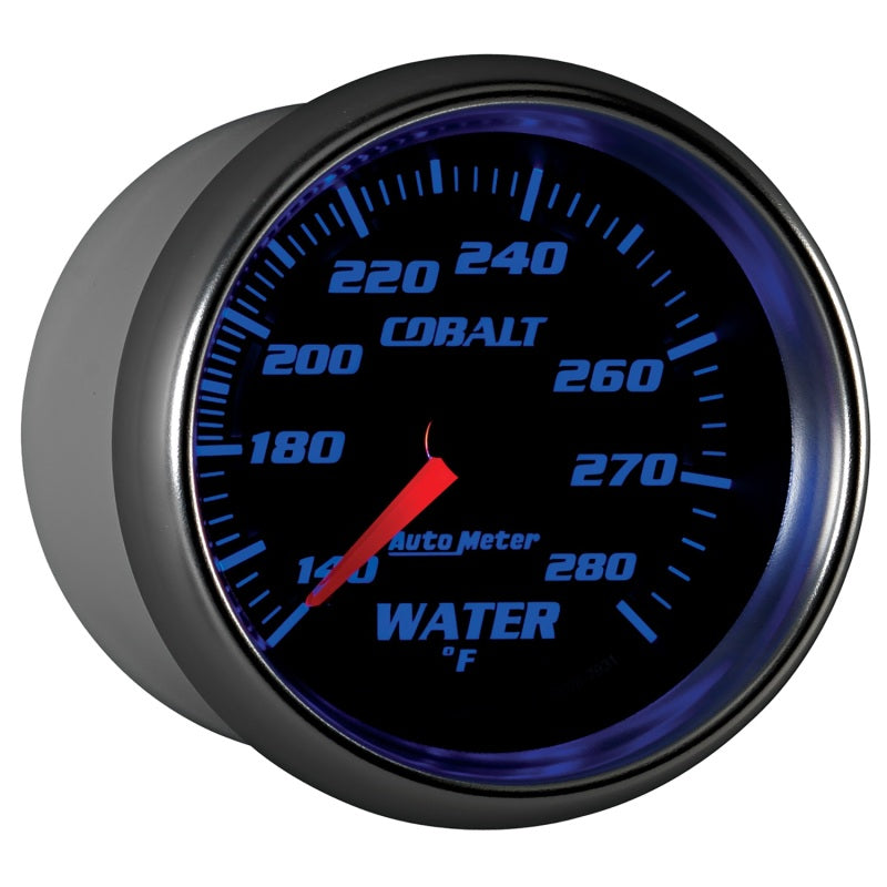 Autometer Cobalt 66.7mm 140-280 degree F. Water Temprature Gauge Gauges AutoMeter