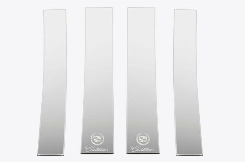 Putco 07-13 Cadillac Escalade EXT - 4pcs Stainless Steel Pillar Posts Classic Exterior Trim Putco