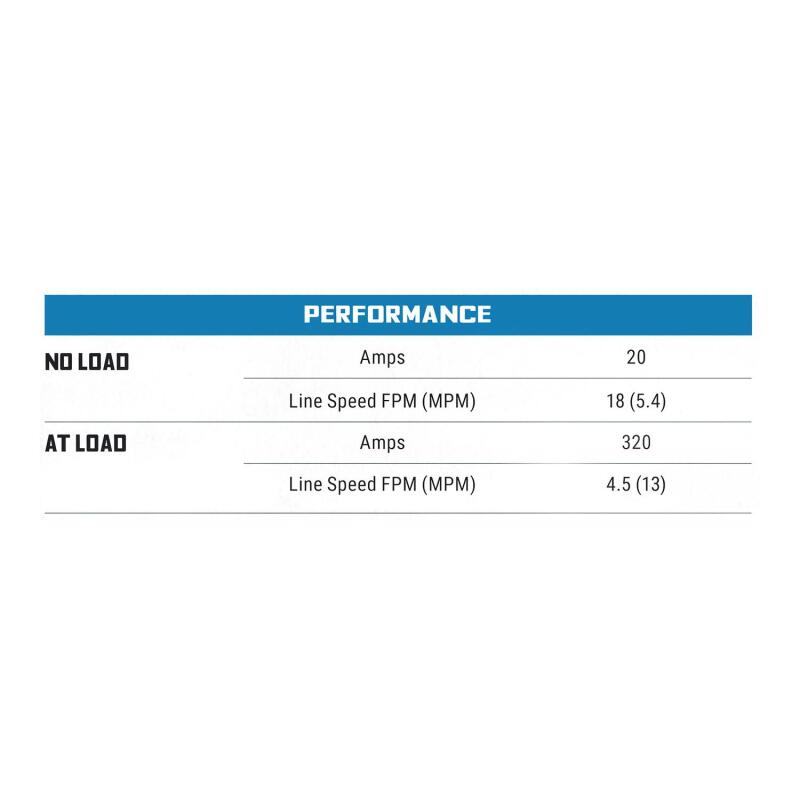 Superwinch 4000 LBS 12V DC 3/16in x 50ft Synthetic Rope LT4000 Winch Winches Superwinch