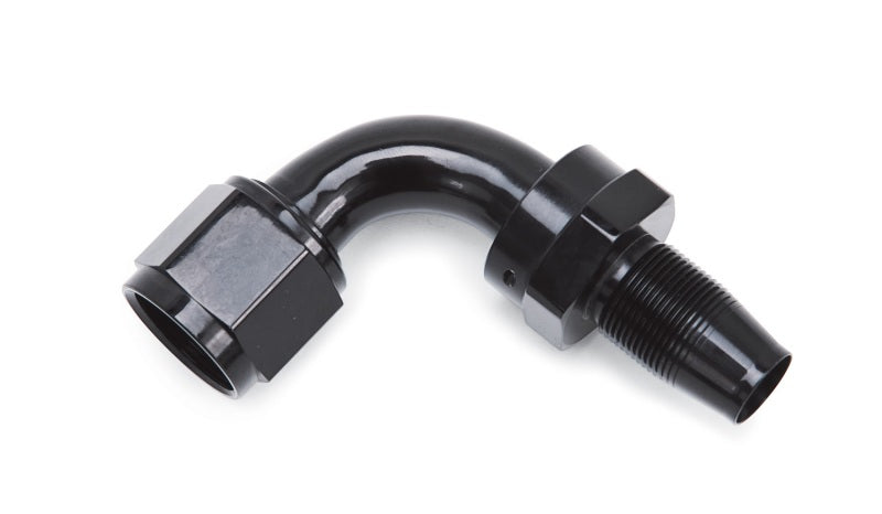 Russell Performance -6 AN 90 Degree Hose End Without Socket - Black Fittings Russell
