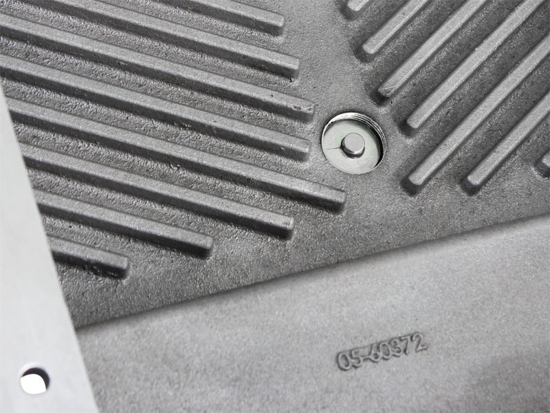 aFe Transmission Pan (Black w/ Machined Fins) GM Trucks 99-16 (4L60-E/4L60E/4L65E/4L70E/4L75E) Diff Covers aFe