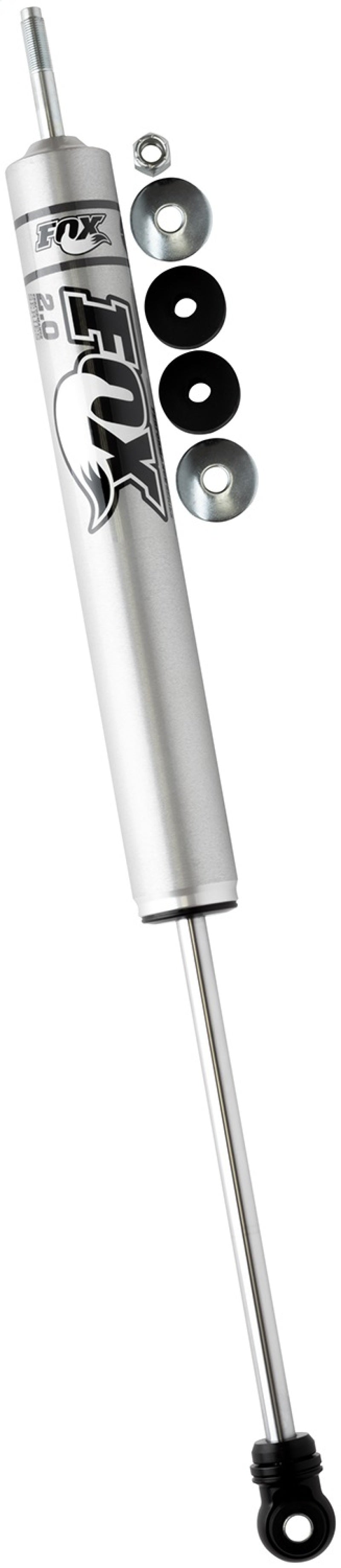 Fox 07+ Jeep JK 2.0 Performance Series 11.1in. Smooth Body IFP Front Shock (Aluminum) / 4-6in. Lift Shocks and Struts FOX