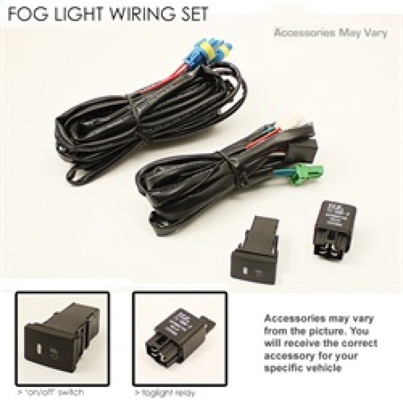 Spyder Mazda 3 2.5L 2010-2011 (excluding Speed3 Models)OEM Fog Lights w/Switch Clear FL-MM32010-C Fog Lights SPYDER