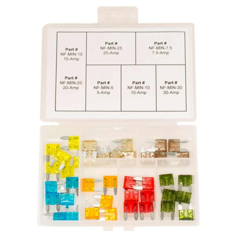 NAMZ Assorted MINI Fuse Kit (40pc) Relays NAMZ