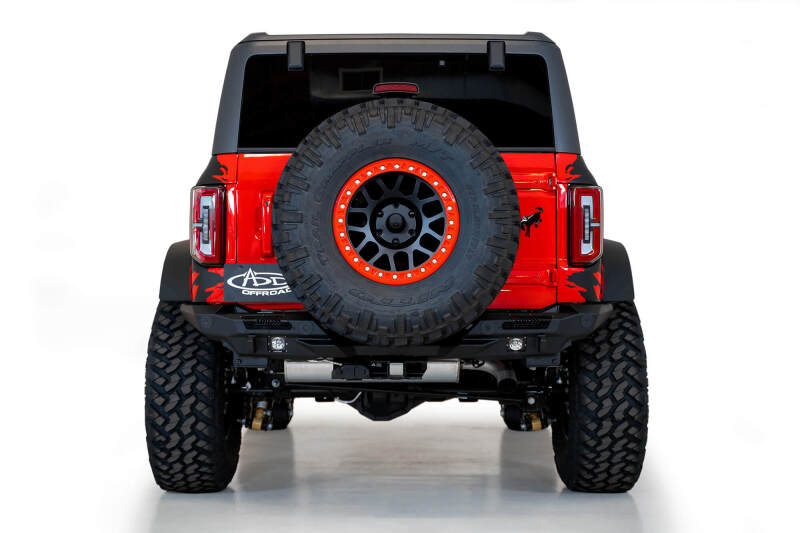 Addictive Desert Designs 21-22 Ford Bronco Stealth Fighter Rear Bumper Bumpers - Steel Addictive Desert Designs