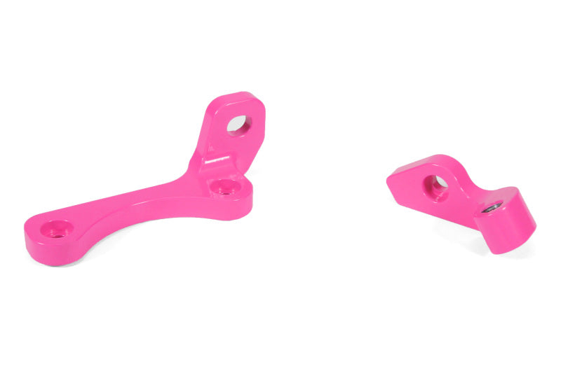 PERRIN 22-26 Subaru WRX / 19-25 Ascent / 20-25 Outback & Legacy Turbo TMIC Bracket - Hyper Pink Brackets Perrin Performance