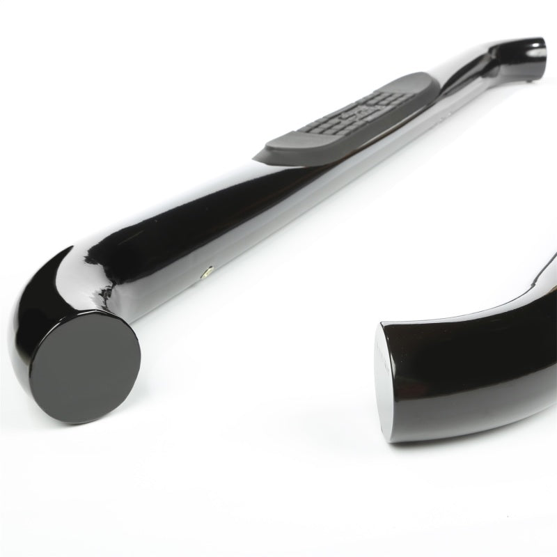 Rugged Ridge 3-In Round Side Steps Black 07-18 2-Door Jeep Wrangler Side Steps Rugged Ridge