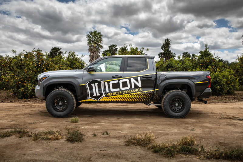ICON 2024 Toyota Tacoma 1.25-3in Stage 9 Suspension System - Billet (w/ Triple Rate Spring) Shocks and Struts ICON
