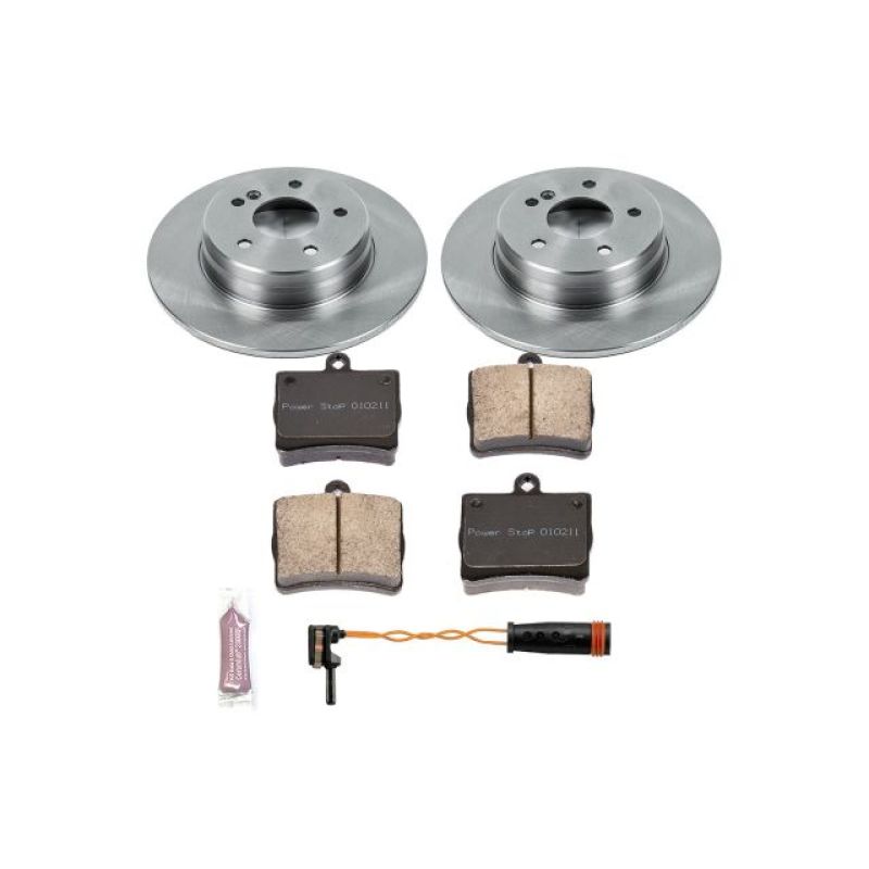 Power Stop 03-05 Mercedes-Benz C240 Rear Autospecialty Brake Kit Brake Kits - OE PowerStop