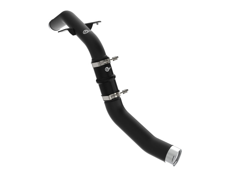 aFe RAM 1500 20-22 V6-3.0L (td) BladeRunner 2-1/2in & 3in Aluminum Hot Charge Pipe Black Intercoolers aFe