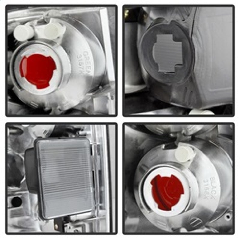 Spyder Nissan Titan 04-14 Euro Style Tail Lights Black Smoke ALT-YD-NTI04-BSM Tail Lights SPYDER