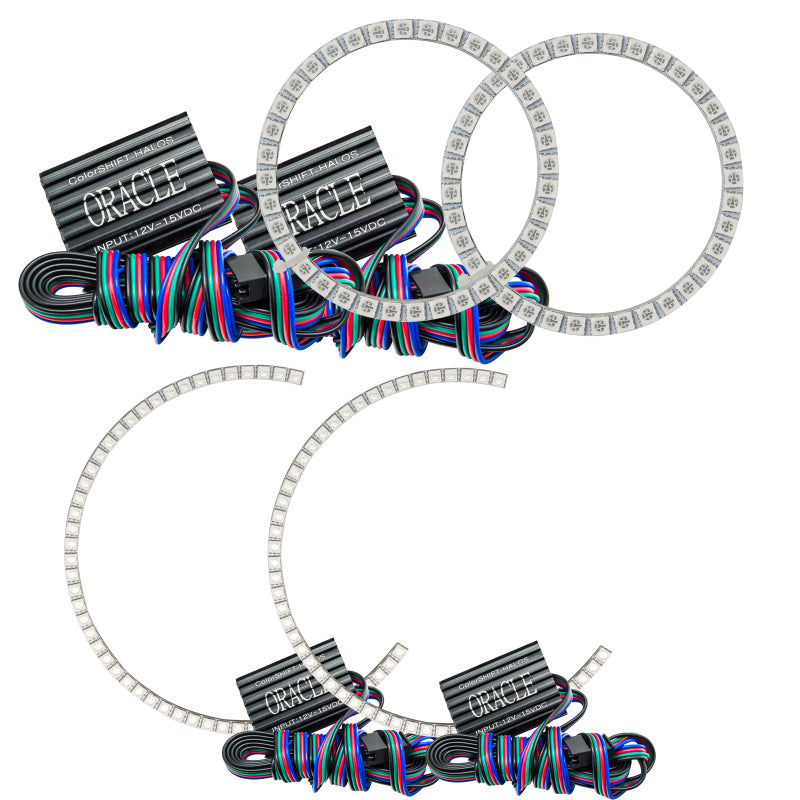 Oracle Infiniti G37 Coupe 08-10 Halo Kit - ColorSHIFT w/o Controller Headlights ORACLE Lighting