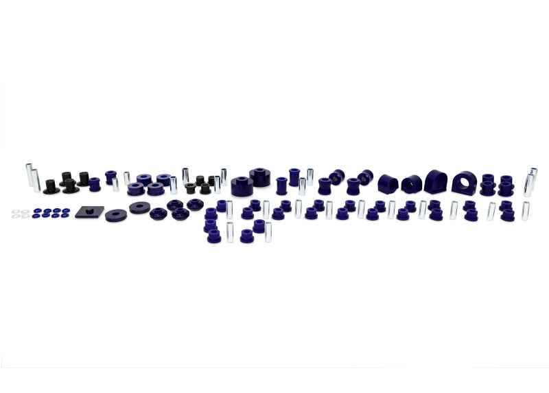 Superpro 63-70 Triumph Spitfire MKIV-1500 Vehicle Kit SS Hardware Bushings - Full Vehicle Kits Superpro