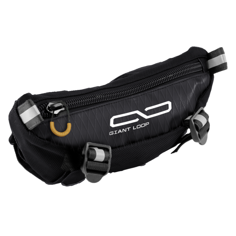 Giant Loop Zigzag Handlebar Bag 1.5L - Black Bags - Bike Bags Giant Loop