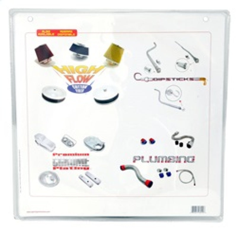 Spectre Round Air Filter 14in. x 3in. - White (Paper) Air Filters - Universal Fit Spectre