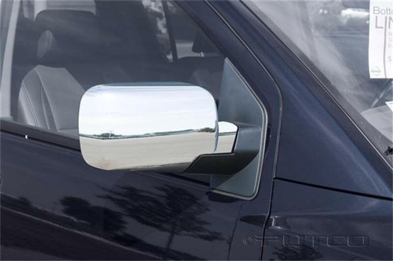 Putco 04-15 Nissan Titan - Standard (Does not Fit Towing Mirrors) Mirror Covers Exterior Trim Putco