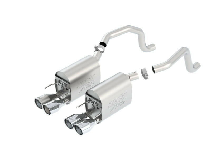 Borla 09-12 Chevy Corvette C6 Coupe/Convertible 6.2L 8cyl Aggressive ATAK Exhaust Catback Borla