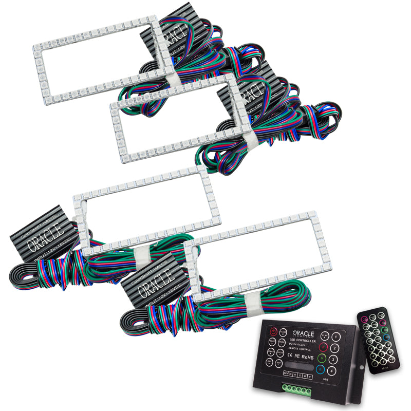 Oracle Ford F-150 15-17 Projector Headlight Halo Kit - ColorSHIFT w/ 2.0 Controller Headlights ORACLE Lighting