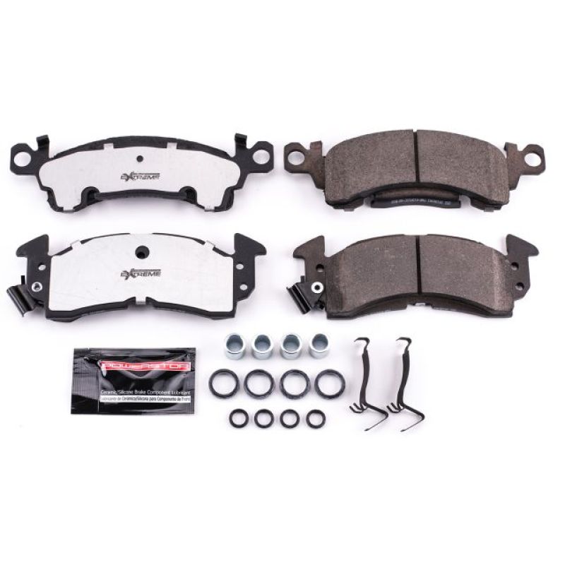Power Stop 73-75 Buick Apollo Front or Rear Z26 Extreme Street Brake Pads w/Hardware Brake Pads - Performance PowerStop
