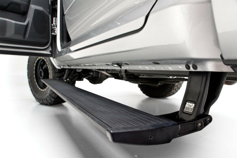 AMP Research 21-23 Ford Bronco (Excl. Raptor) / 19-22 Ford Ranger Powerstep Plug N Play - Black Running Boards AMP Research