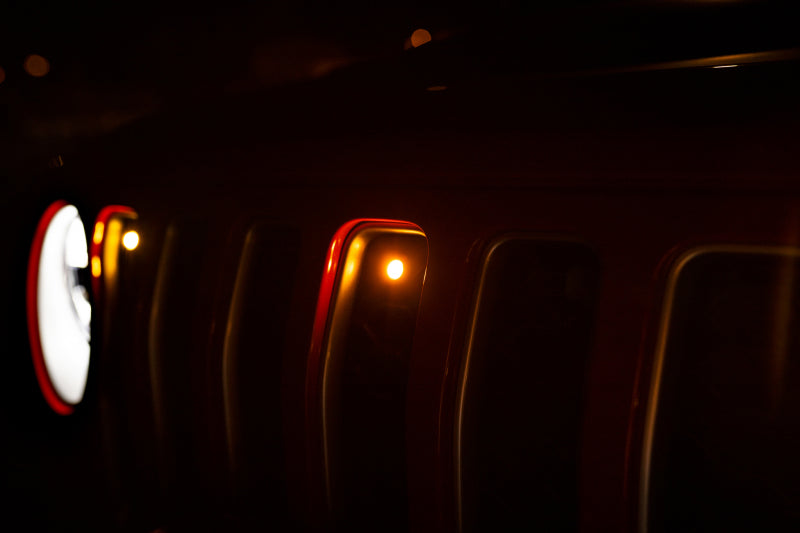 DV8 Offroad 2018+ Jeep JL Grill Amber Marker Lights Grilles DV8 Offroad