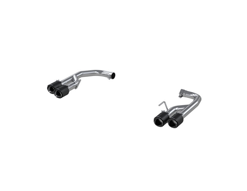 MBRP 18-21 Ford Mustang GT 5.0L T304 SS 2.5i Axle-Back, Dual Rear Exit with Quad CF Tips Axle Back MBRP