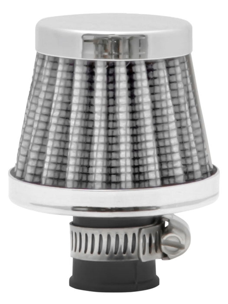 Spectre Breather Filter 10mm Flange / 2in. OD / 1-3/4in. Height - White Engine Breather Filters Spectre