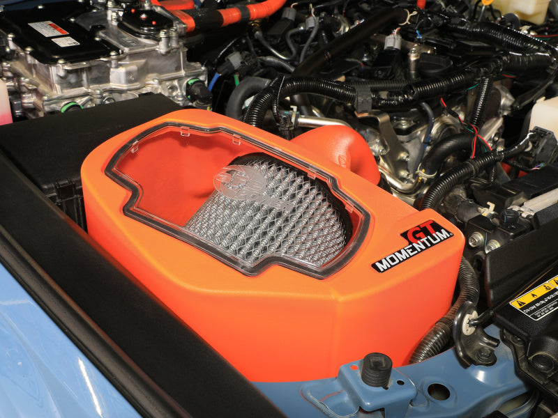 aFe POWER Momentum GT Pro Dry S Intake System 24-25 Toyota Land Cruiser (J250) - Orange Edition Cold Air Intakes aFe