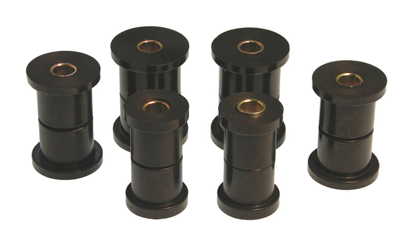 Prothane 81-87 GM Rear Spring & Shackle Bushings (w/ 1 3/8in Bushings) - Black Bushing Kits Prothane