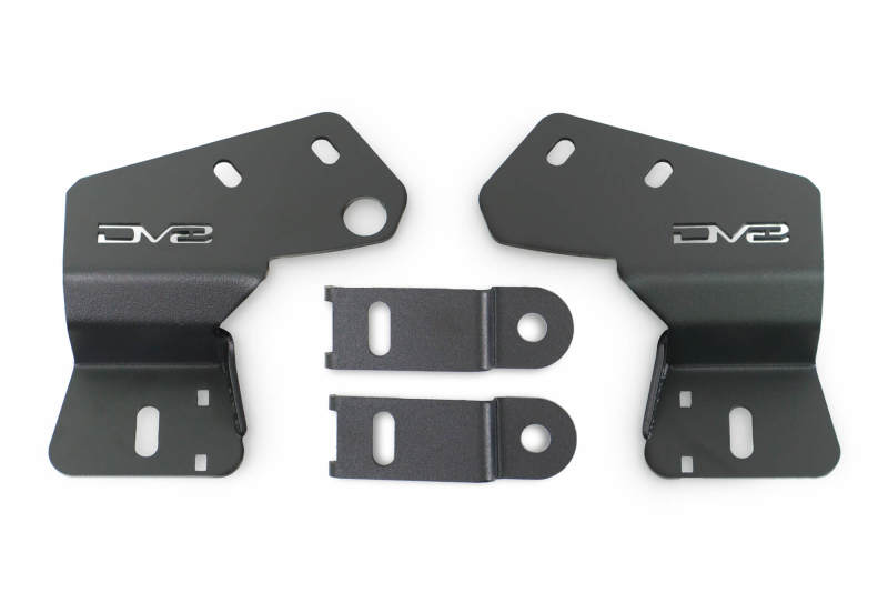 DV8 Offroad 2021 Ford Bronco A Pillar Dual Light Pod Drop Mounts Light Mounts DV8 Offroad