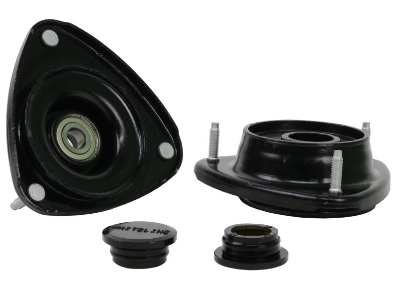 Whiteline 04-07 Subaru WRX/STi / 98-02 Subaru Forester Front Upper Strut Mounts - Offset Assembly Shock Mounts & Camber Plates Whiteline