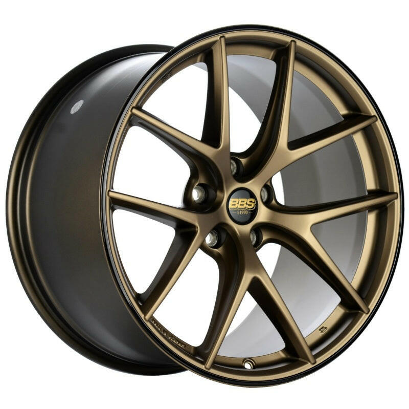 BBS CI-R 19x9 5x120 ET44 Bronze Rim Protector Wheel -82mm PFS/Clip Required Wheels - Cast BBS