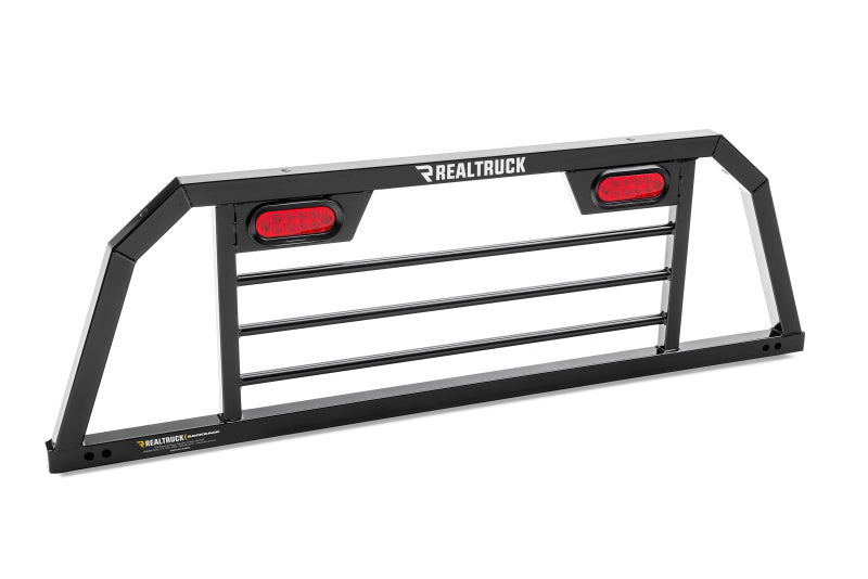BackRack 99-24 Ford F-250/350/450 SuperDuty (17-24 Alum. Body) SRL Rack Lighted Frame ONLY Req. HW Headache Racks BackRack