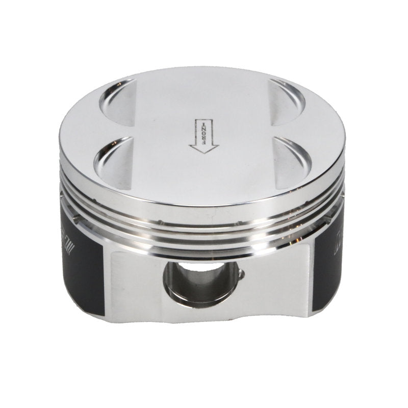 Manley Nissan GTR VR38DETT 99mm Bore 88.4mm Stroke -2cc Dish Turbo Tuff Piston Set w/ Rings Piston Sets - Forged - 6cyl Manley Performance