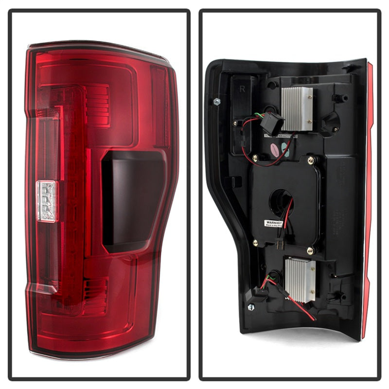 Spyder 17-18 Ford F-250 Super Duty (Excl LED Models) LED Tail Lights -Red Clr (ALT-YD-FS17-LED-RC) Tail Lights SPYDER