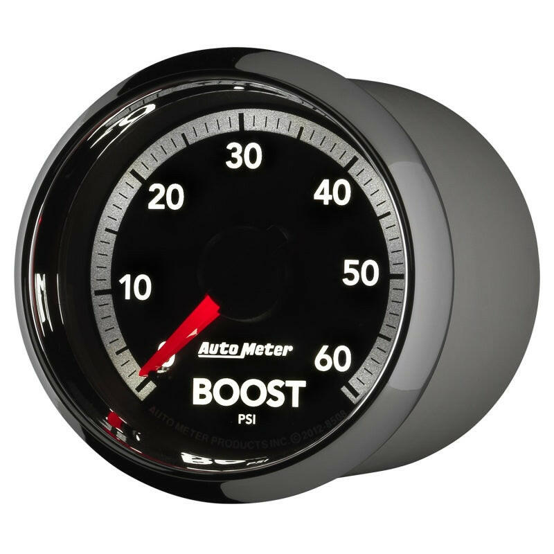 Autometer Gen4 Dodge Factory Match 52.4mm Mechanical 0-60 PSI Boost Gauge Gauges AutoMeter