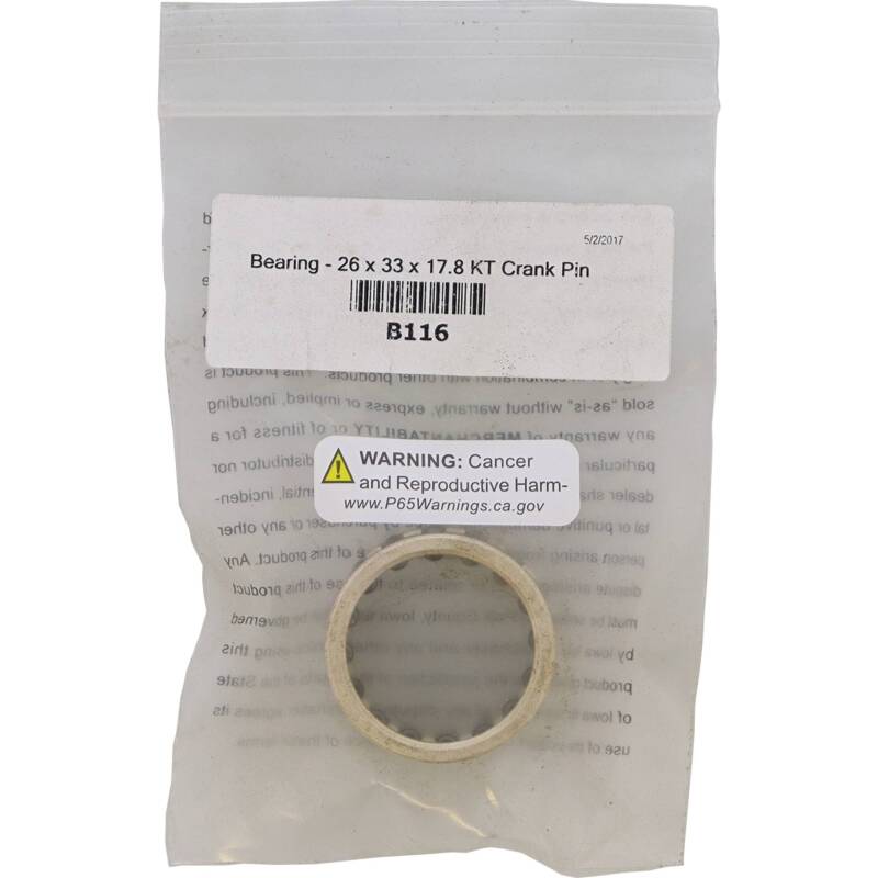 Hot Rods Bearing - 26 x 33 x 17.8 KT Bearings Hot Rods