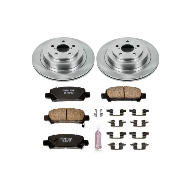 Power Stop 05-09 Subaru Legacy Rear Autospecialty Brake Kit Brake Kits - OE PowerStop