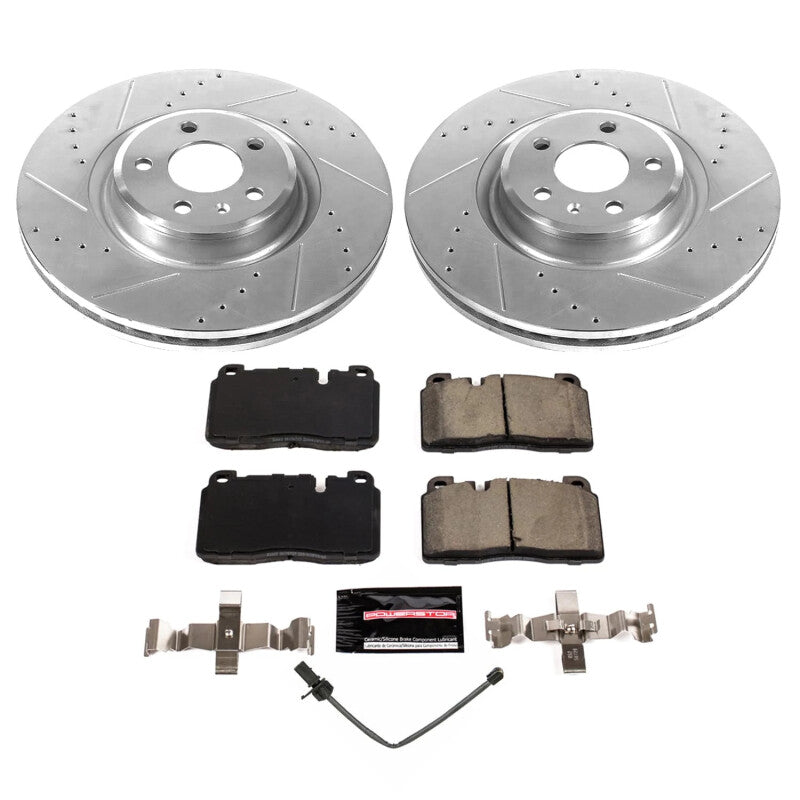 Power Stop 13-15 Audi Q5 Front Z23 Evolution Brake Kit Brake Kits - Performance D&S PowerStop