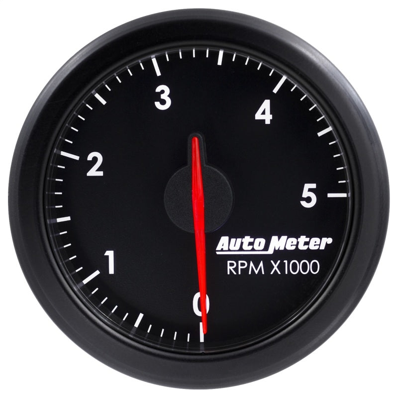 Autometer Airdrive 2-1/6in Tachometer Gauge 0-5K RPM - Black Gauges AutoMeter