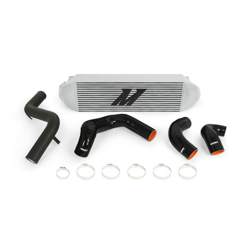 Mishimoto 2013+ Ford Focus ST Silver Intercooler w/ Black Pipes Intercooler Kits Mishimoto