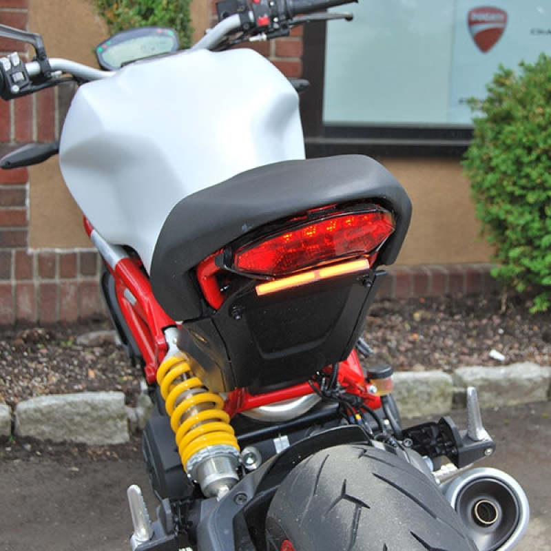 New Rage Cycles 18+ Ducati Monster 821 Fender Eliminator Kit Lights Corner New Rage Cycles